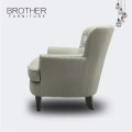 Simple design fashion grey sofa relaxing recliner chair for lounge